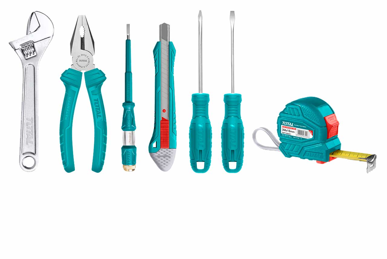 Total 7pcs Handtools Set THKTHP90076 Total